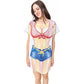 Farmers Daughter Bikini Tee Shirt Cover-Up