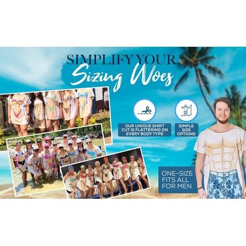 LA Imprints Fantasy Coverup Gray Macrame Bikini Body Coverup T-Shirt