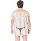 LA Imprints Fantasy Coverup Leopard Thong Men's Bikini Body Coverup T-Shirt