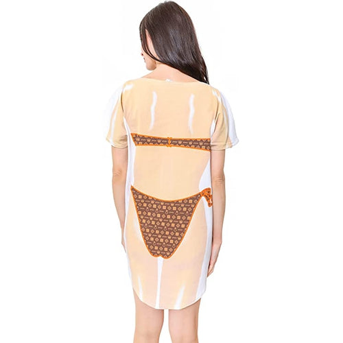 LA Imprints Fantasy Coverup Princess Bikini Body Coverup T-Shirt