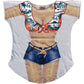 LA Imprints Fantasy Coverup Route 66 Bikini Body Coverup T-Shirt