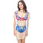 LA Imprints Fantasy Coverup Route 66 Bikini Body Coverup T-Shirt