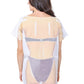 LA Imprints Fantasy Coverup Silver Sparkle Bikini Body Coverup T-Shirt