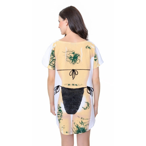 LA Imprints Fantasy Coverup Tattoo Macrame Bikini Body Coverup T-Shirt
