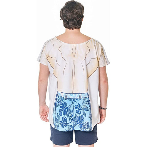 LA Imprints Fantasy Coverup Tropical Men's Bikini Body Coverup T-Shirt
